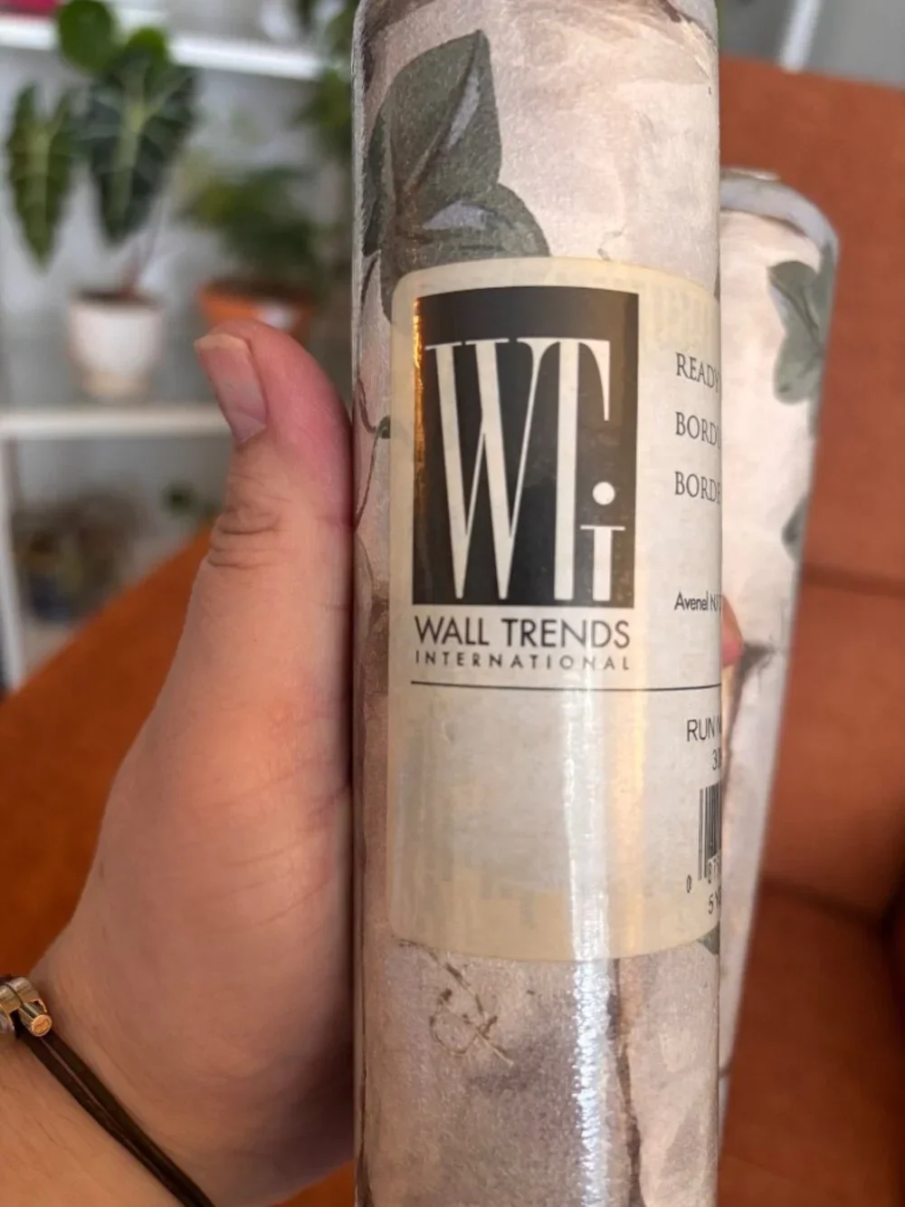Vintage Lot Wallpaper Border Rolls Wall Trends Debbie Mumm Pre-Pasted Vinyl
